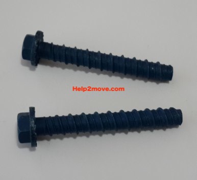 Gun Safe Movers: Tapcon Bolts